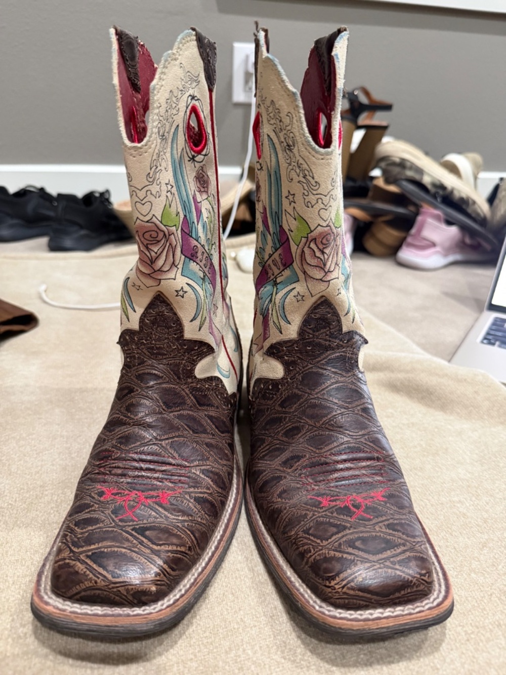 Ariat Rodeobaby Rocker boots - Picture 2 of 5